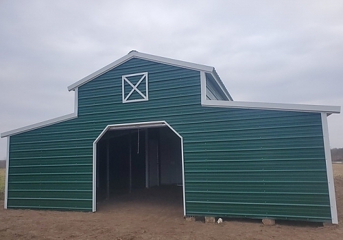 Green Texas Barn 