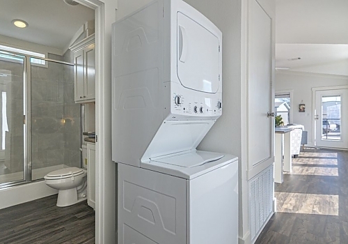  Utility and laundry space in Mt. Vernon, Texas Tiny House
