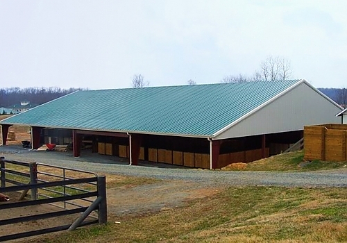 Exterior view of Capital Steel Barn in Plano, TX