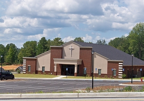 A finished Capital Steel Church in Fort Worth, TX