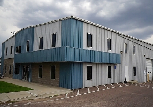 Exterior view of Capital Steel Barn business in Frisco, TX